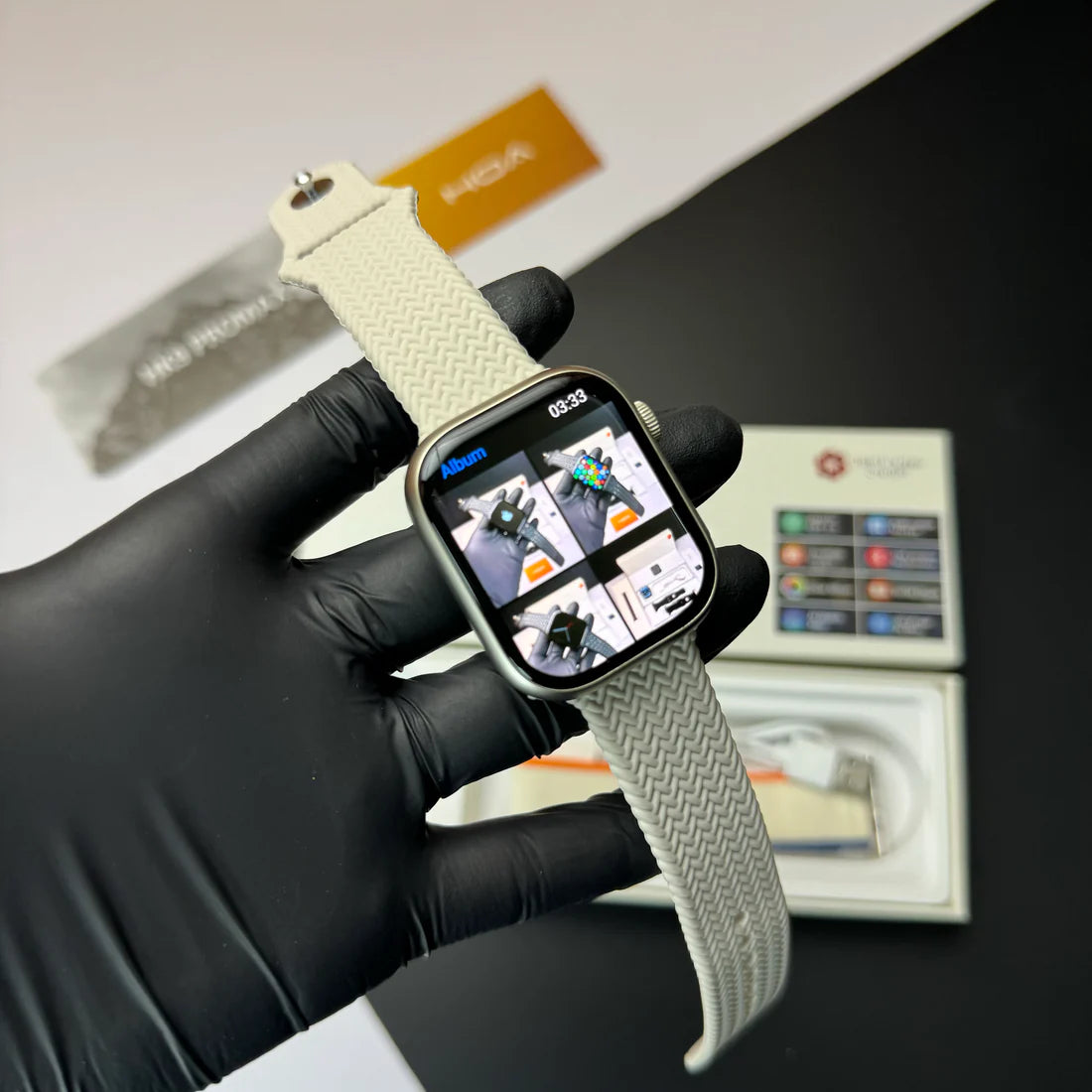 Smart Watch Hk9 Pro Max Plus 2GB Rom Amoled ChatGPT Color Negro