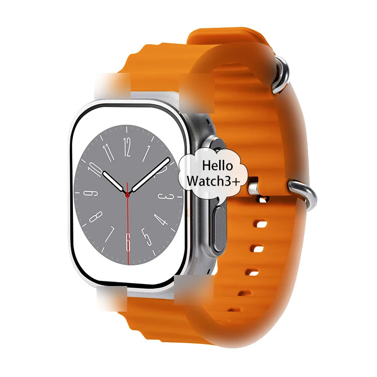 Hello Watch 3 Plus 2023 Reloj ultra inteligente para hombre, AMOLED NFC  Compass Smartwatch siempre en visualización 4GB ROM Música local para  Android iOS Nuevo (White Alpine B) : : Electrónicos