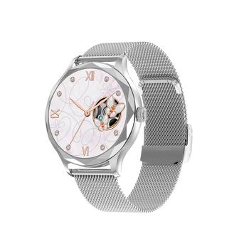 SMARTWATCH DT4 NEW RELOJ Para Dama doble correa silicona y metal