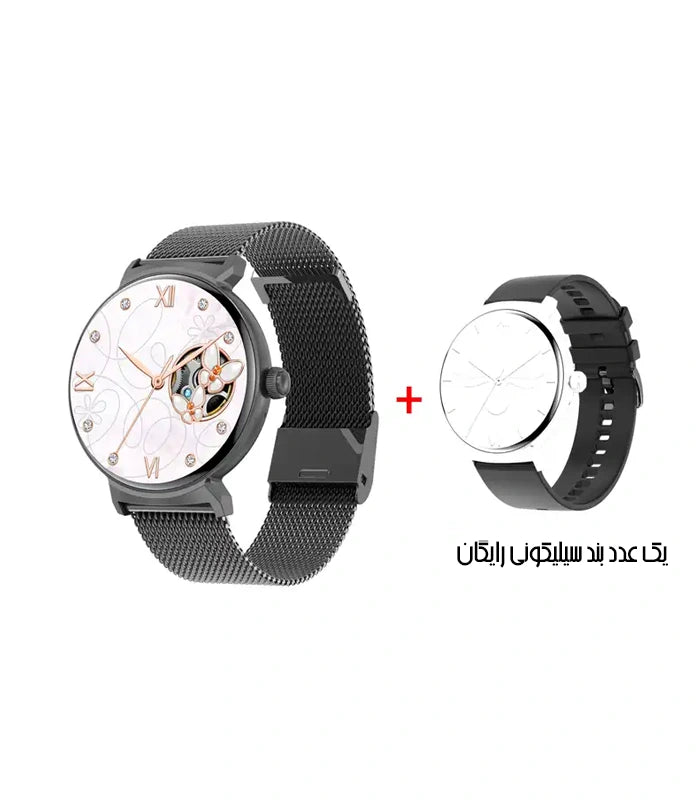 SMARTWATCH DT4 NEW RELOJ Para Dama doble correa silicona y metal