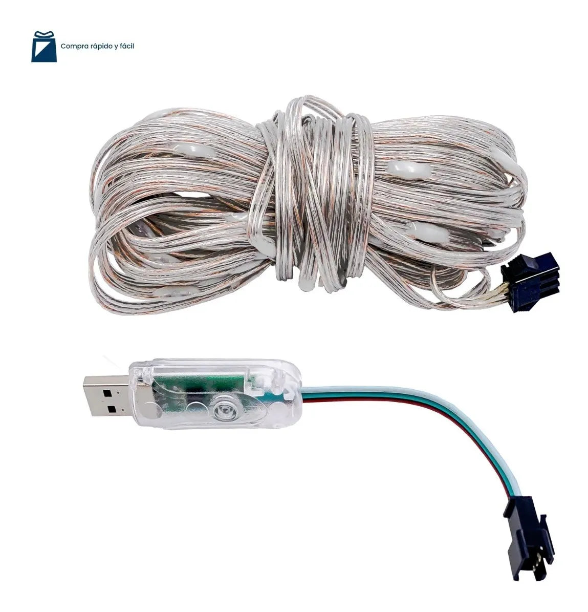 LUCES NAVIDEÑAS CONTROLADOS POR BLUETOOTH Y APP